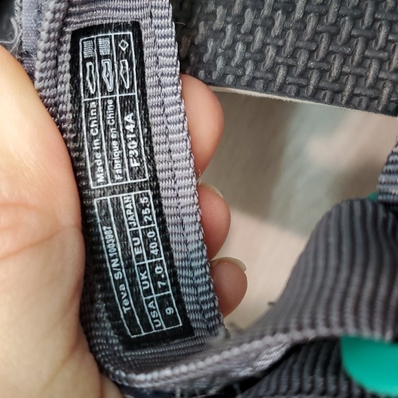 Teva Women Original Universal Hook&loop Sandals shoes sz 9 - Picture 11 of 11